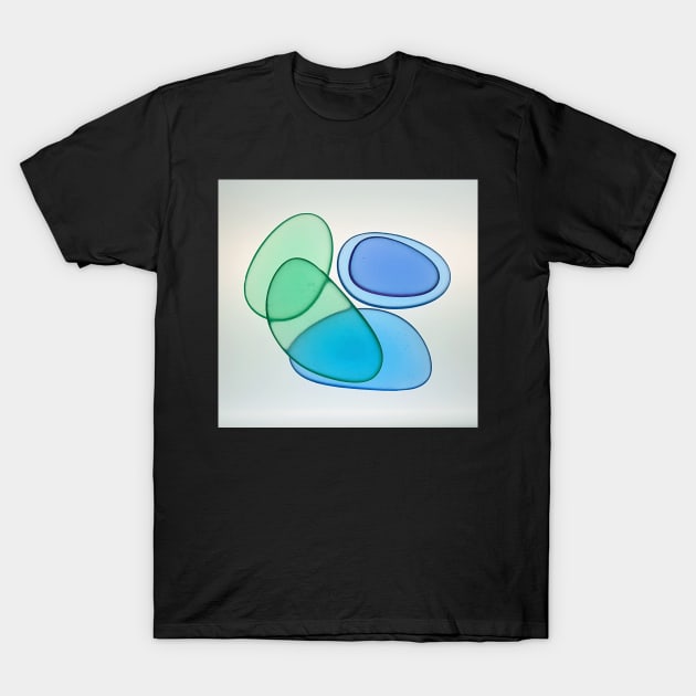 Cool Modern Stones T-Shirt by CrushArtColor